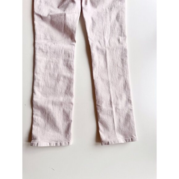 MOTHER The Dazzler Hover Pale Peach Pink High Rise Skinny Jeans, Size 27 - Picture 11 of 16